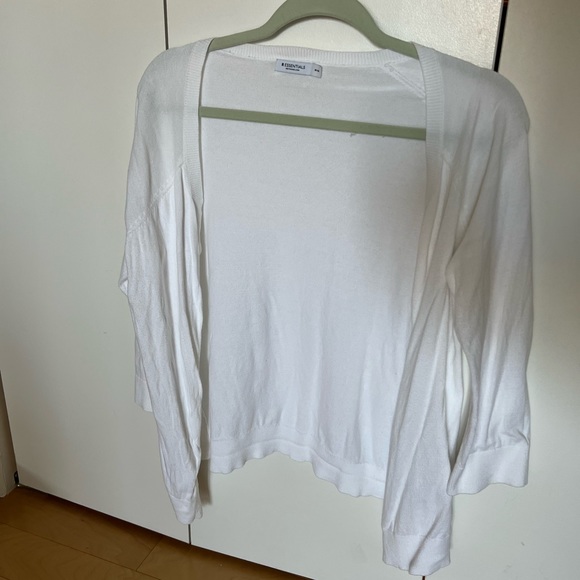 Reitmans white cardigan, size M, good condition, perfect for work - Picture 1 of 3